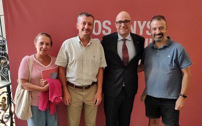 CON EL CONSELLER MORENO